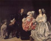 Bartholomeus van der Helst Family Portrait oil on canvas